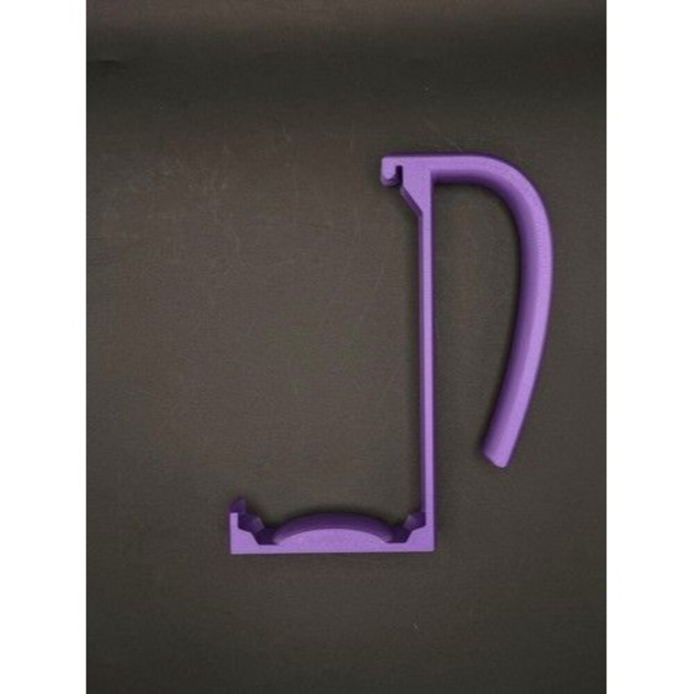 Purple Beer Can Stein Holder Handle 3D Printed Mug Grip for 12 oz
